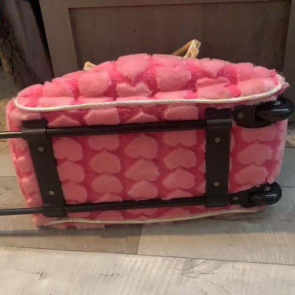 Justice Bags Rare Justice Rolling Luggage Poshmark
